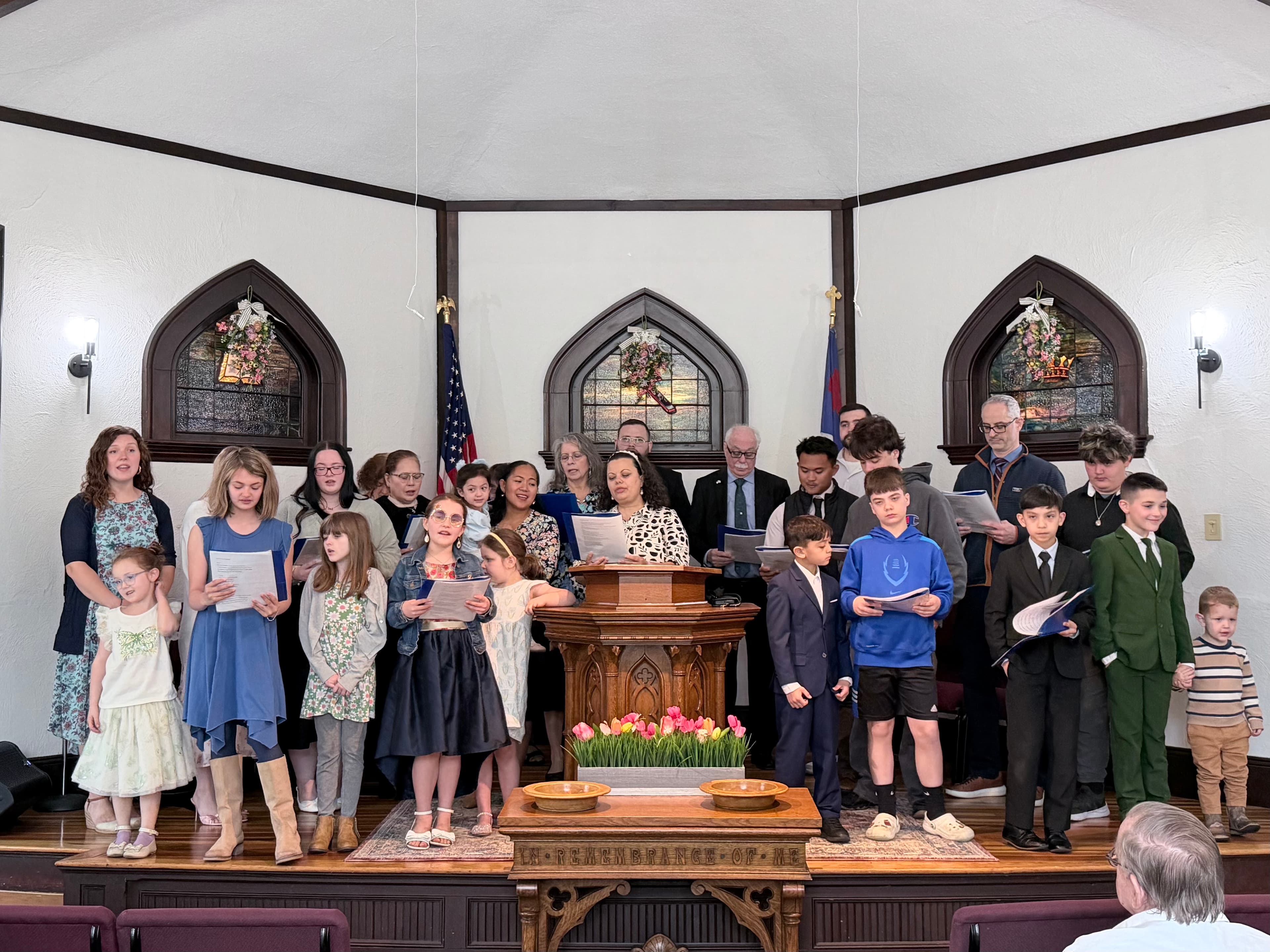 Choir ministry at BBBC